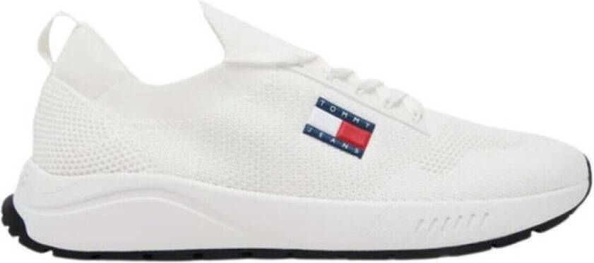 Tommy Hilfiger Witte Sneakers met Opgezet Logo - Foto 2