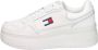 TOMMY JEANS TJW RETRO BASKET FLATFOR Wit - Thumbnail 2