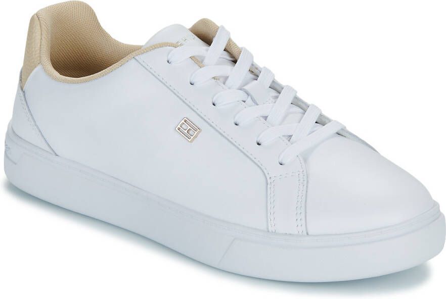 Tommy Hilfiger Sneakers van leer met labelapplicatie model 'ESSENTIAL COURT' - Foto 2