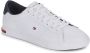 Tommy Hilfiger Sneakers ESSENTIAL LEATHER DETAIL VUL met contrastafwerking vrijetijdsschoen lage schoen veterschoen - Thumbnail 3