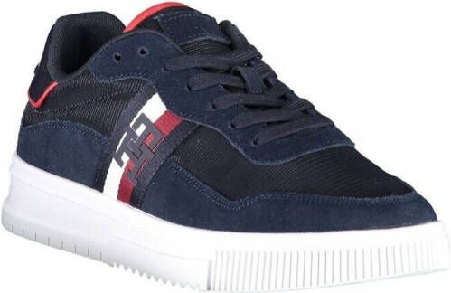 Tommy Hilfiger Lightweight Corporate Heren Sneakers Sport Casual Schoenen Navy Blauw FM0FM02661-DW5 - Foto 8