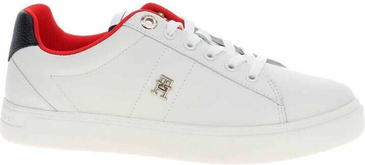 Tommy Hilfiger Sneakers van leer met labelapplicatie