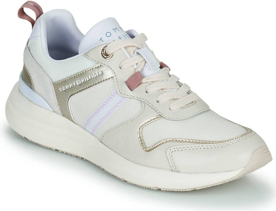 Tommy Hilfiger Lage Sneakers Metallic Casual Retro Runner Schoenen