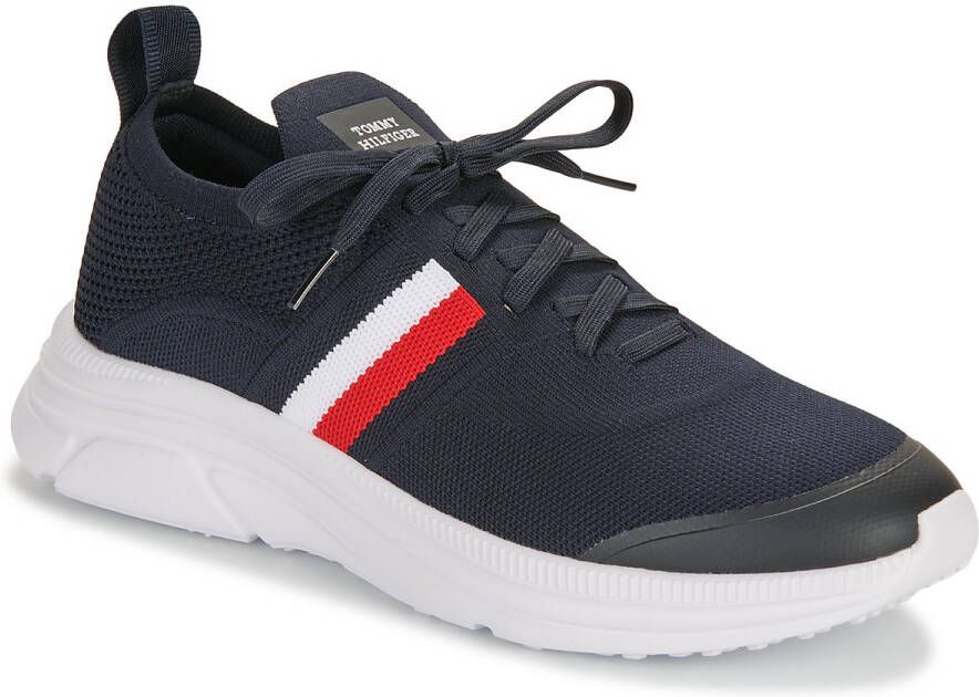 Tommy Hilfiger Lage Sneakers MODERN RUNNER KNIT STRIPES