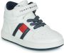 Tommy Hilfiger Witte Hoge Sneaker 32049 - Thumbnail 2