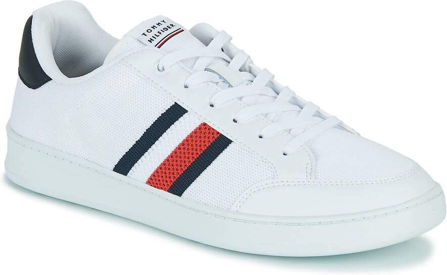 Tommy Hilfiger Lage Sneakers Retro Cupsole Knit Mix Stripes