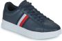 Tommy Hilfiger Blauwe Sneakers met Contrasterende Details Blauw Heren - Thumbnail 3