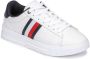 Tommy Hilfiger Plateausneakers SUPERCUP LTH SEASONAL vrijetijdsschoen halfschoen veterschoen met zijstrepen - Thumbnail 4