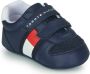 Tommy Hilfiger Blauwe Babyschoenen Velcro Shoe - Thumbnail 6
