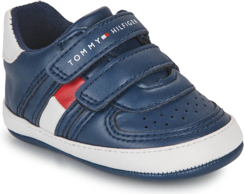 Tommy Hilfiger Kiki baby sneakers donkerblauw Jongens Imitatieleer 19