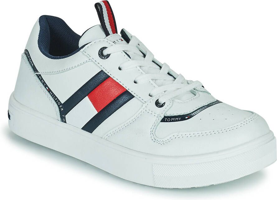Tommy Hilfiger sneakers wit Jongens Imitatieleer Meerkleurig 30 - Foto 5