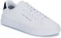 Tommy Hilfiger Plateausneakers TH COURT LEATHER GRAIN ESS vrijetijdsschoen halfschoen veterschoen met logo-opdruk - Thumbnail 2