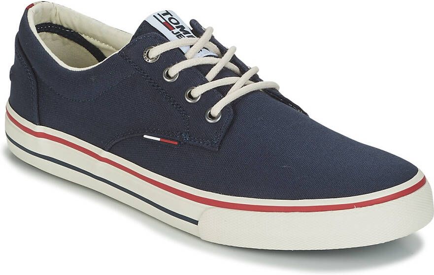 Tommy Hilfiger Donkerblauwe Casual Veterschoenen Tommy Jeans - Foto 4
