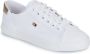 Tommy Hilfiger Plateausneakers VULC CANVAS LACE UP SNEAKER vrijetijdsschoen lage schoen veterschoen in smalle vorm - Thumbnail 1