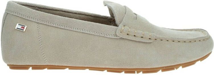 Tommy Hilfiger Instappers FLAG SOFT SUEDE DRIVER LOAFER instapschoen comfortabele schoen moccasin flats met modieuze decoratieve sluiting - Foto 3
