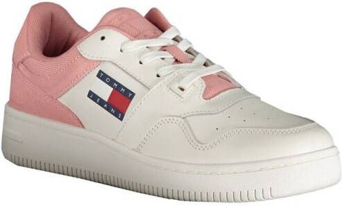 Tommy Hilfiger Sportieve Roze Veterschoenen met Contrastdetails Multicolor Dames - Foto 9