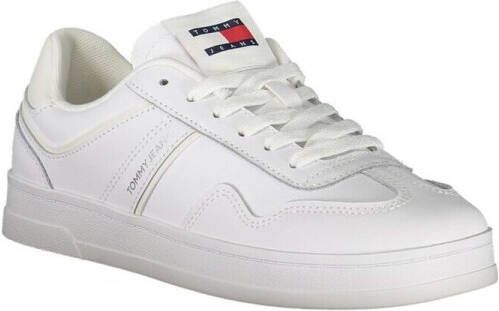 TOMMY JEANS Plateausneakers THE GREENWICH LEATHER vrijetijdsschoen lage schoen veterschoen in basket-look - Foto 4