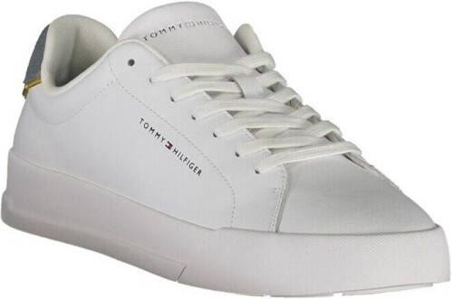 Tommy Hilfiger Sneakers TH COURT LTH DETAIL ESS vrijetijdsschoen lage schoen veterschoen met zijlijk logo-opdruk - Foto 9