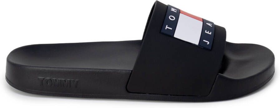 TOMMY JEANS Slippers FLAG POOL SLD ESS zomerschoen slippers met gekleurde logovlag - Foto 6