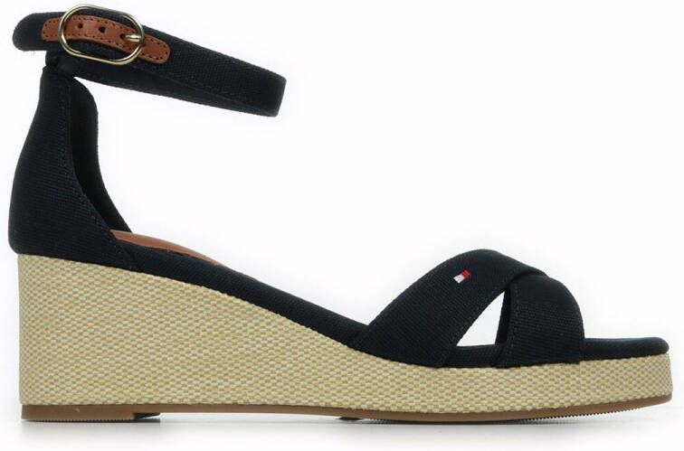 Tommy Hilfiger Pumps Flag Criss Cros Mid Wedge Espad