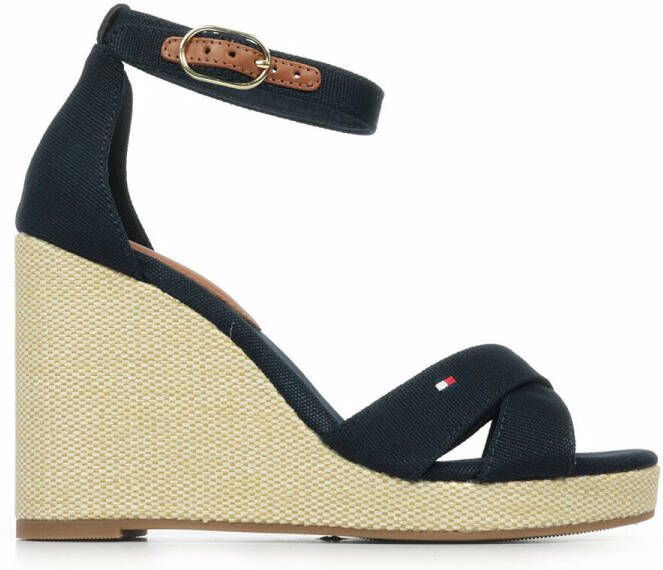 Tommy Hilfiger Pumps Flag High Wedge Espad Crisscross