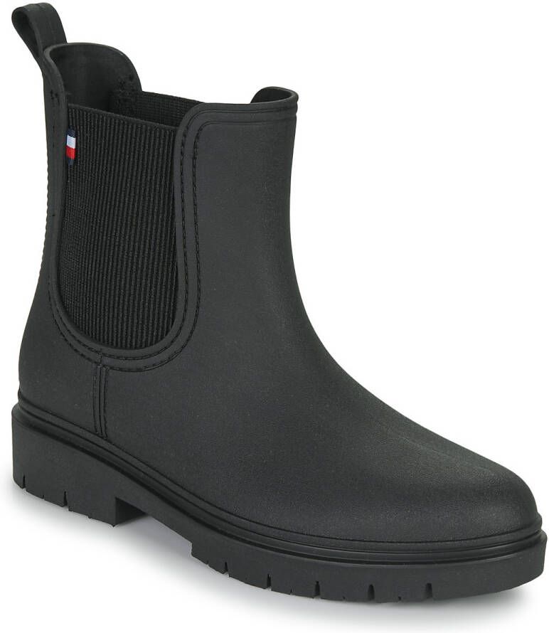 Tommy Hilfiger Regenlaarzen MATT ANKLE RAINBOOT WITH ELASTIC