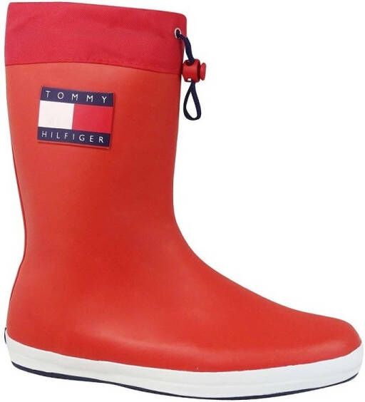 Tommy Hilfiger Rain Boot Laarzen Rubber Rood - Foto 5