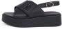 Tommy Hilfiger Th Logo Hw Gevoerde Le Sandalen Streetwear Vrouwen - Thumbnail 2