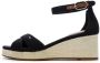 Tommy Hilfiger Sleehaksandaaltjes FLAG CRISS-CROS MID WEDGE ESPAD bandjessandaal zomerschoen met verstelbare gesp - Thumbnail 2