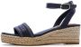Tommy Hilfiger Sleehaksandaaltjes ESPAD MID WEDGE bandjessandaal zomerschoen met verstelbare gesp - Thumbnail 1