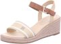 Tommy Hilfiger Sleehaksandaaltjes WEBBING WEDGE SANDAL zomerschoen sandaal keilhak met verstelbare gesp - Thumbnail 3