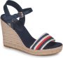 Tommy Hilfiger Corporate Wedge Platform Sandalen Multicolor Dames - Thumbnail 3