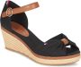 Tommy Hilfiger Sleehaksandaaltjes ICONIC ELBA SANDAL met contrasterende stiksels - Thumbnail 3