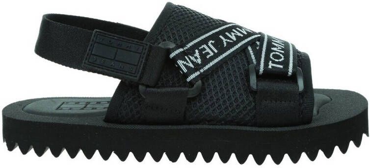 Tommy Jeans Verhoog je zomerstijl met premium sandalen Black Dames - Foto 3