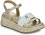 Tommy Hilfiger espadrilles wit brons Meisjes Imitatieleer Meerkleurig 33 - Thumbnail 3