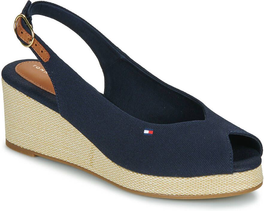 Tommy Hilfiger Sandalen FLAG MID WEDGE ESPAD SLINGBACK