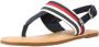 Tommy Hilfiger Sandalen FLAT SANDAL CORPORATE met strepen in tommy-kleuren - Thumbnail 2