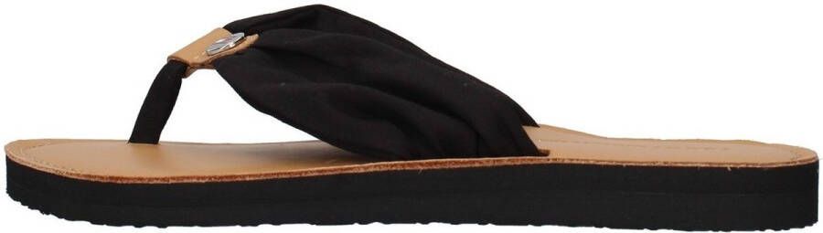 Tommy Hilfiger Teenslippers LEATHER FOOTBED BEACH SANDAL uitstekend geschikt voor strand en bad - Foto 8