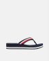 Tommy Hilfiger Middenwig Strand Sandalen Blue Dames - Thumbnail 11