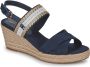 Tommy Hilfiger Sleehaksandaaltjes GOLDEN WEBBING MID WEDGE - Thumbnail 3