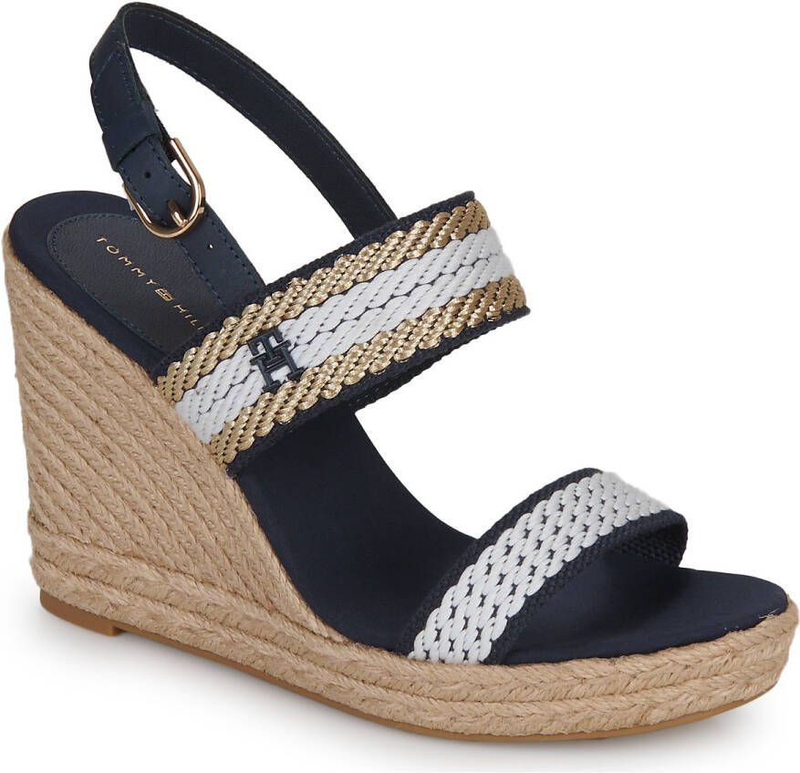 Tommy Hilfiger Sandalen GOLDEN WEBBING WEDGE