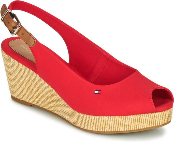 Tommy Hilfiger Sandalen ICONIC ELBA SLING BACK WEDGE