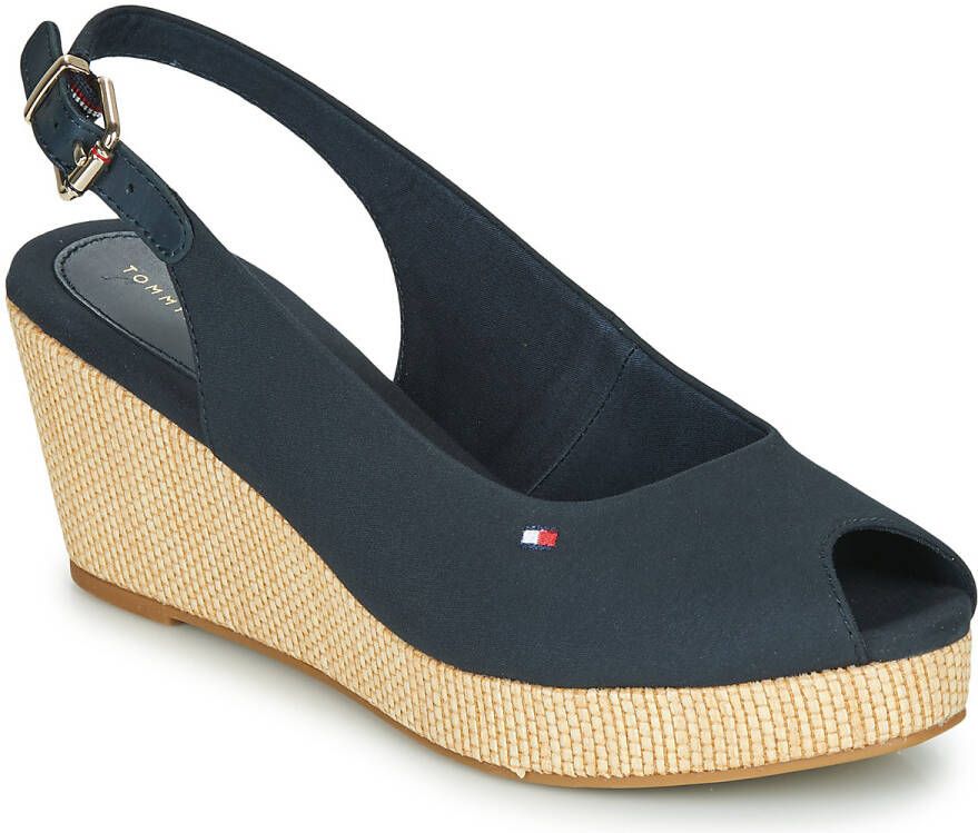 Tommy Hilfiger Sandalen ICONIC ELBA SLING BACK WEDGE