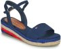 Tommy Hilfiger Sleehaksandaaltjes ROPE WEDGE SANDAL - Thumbnail 2