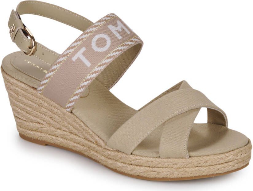 Tommy Hilfiger Sandalen SEASONAL WEBBING MID WEDGE