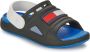 Tommy Hilfiger badslippers met hielbandje zwart Rubber 28 - Thumbnail 3