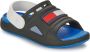 Tommy Hilfiger badslippers met hielbandje zwart Rubber 22 - Thumbnail 3