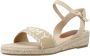 Tommy Hilfiger espadrilles beige Meisjes Textiel Logo 35 - Thumbnail 6