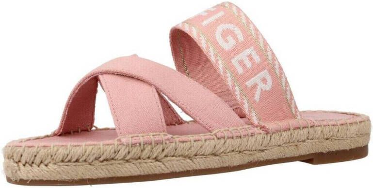 Tommy Hilfiger Sliders Blue Pink Dames