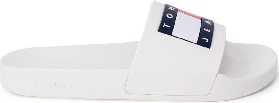 TOMMY JEANS Slippers FLAG POOL SLD ESS zomerschoen slippers met gekleurde logovlag - Foto 9